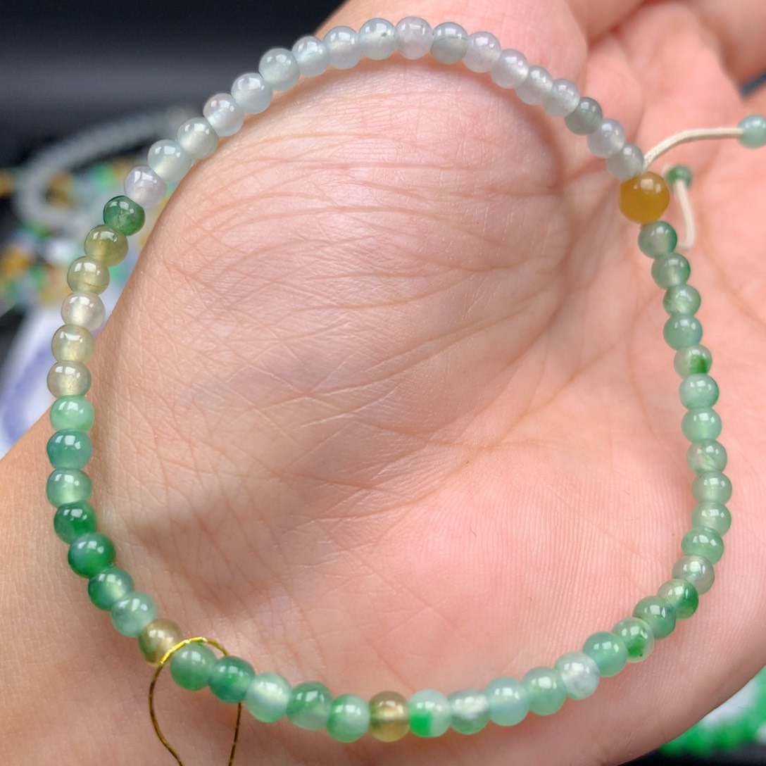 未镶嵌手链翡翠卡