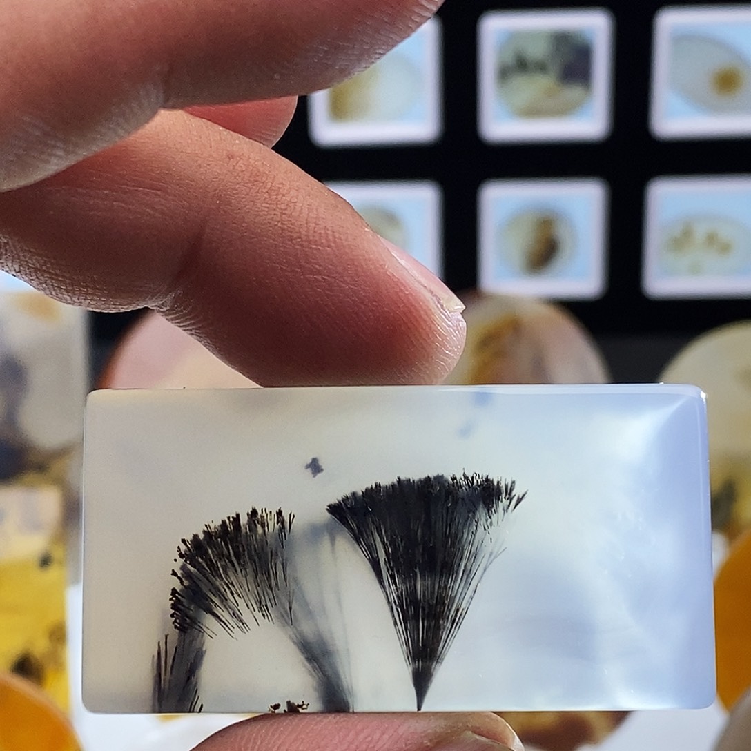 E***g玛瑙/玉髓未镶嵌吊坠(不含链)