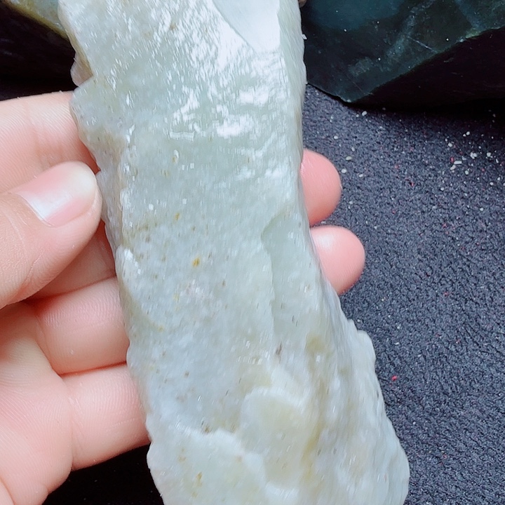 未镶嵌和田玉（糖玉）珠宝半成品