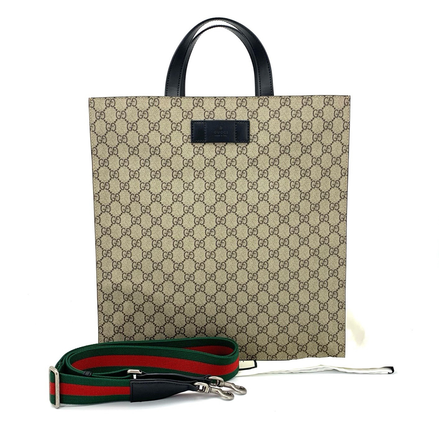 99新 GUCCI/古驰 老花托特包 尺寸36/28经典印花 时尚 休闲 百搭