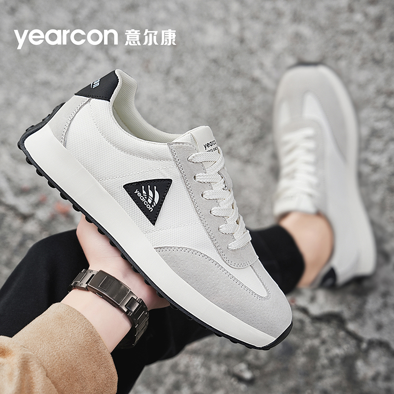 YEARCON/意尔康男鞋2025夏季新款经典百搭休闲时尚透气软底男士鞋