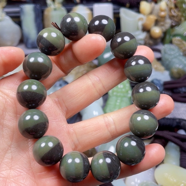 和田玉手链未镶嵌