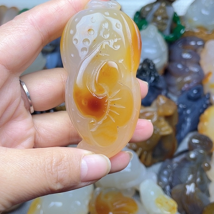 玛瑙/玉髓饰品未镶嵌