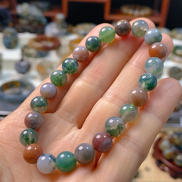 【闪购商品】玛瑙/玉髓未镶嵌手串