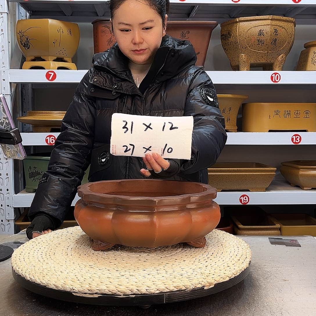 紫砂花盆紫砂花盆