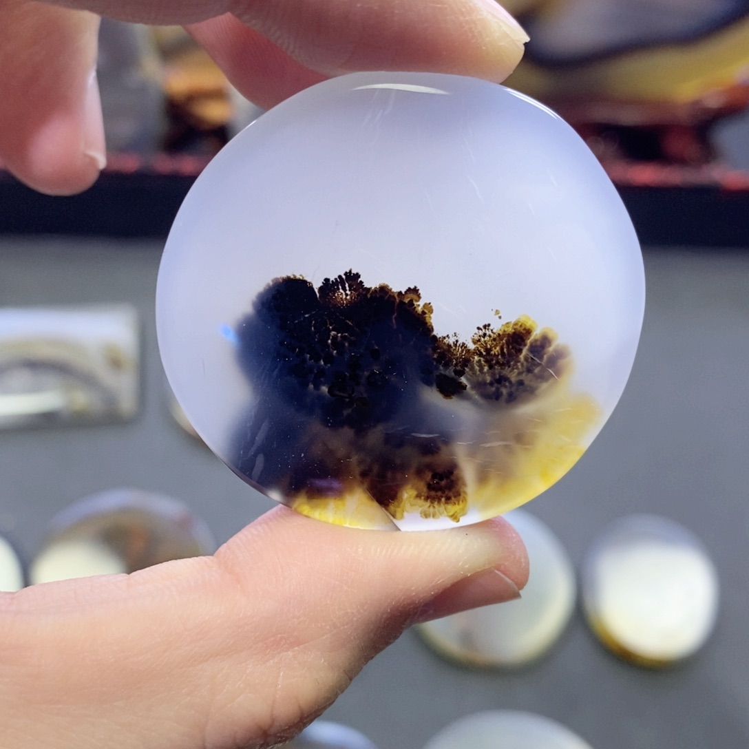 玛瑙/玉髓颈饰未镶嵌编号31 