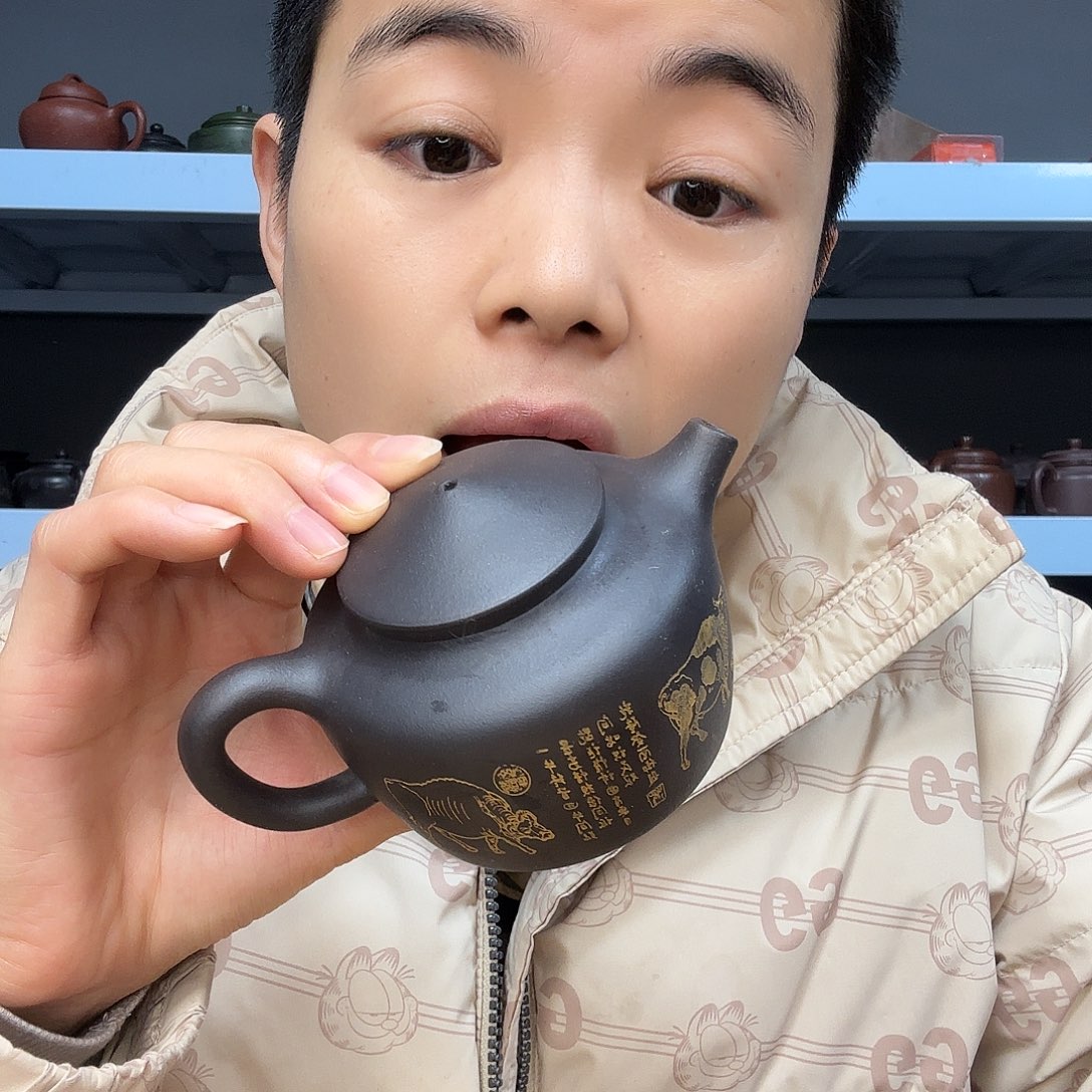 紫砂茶壶民间手艺人全手工制作