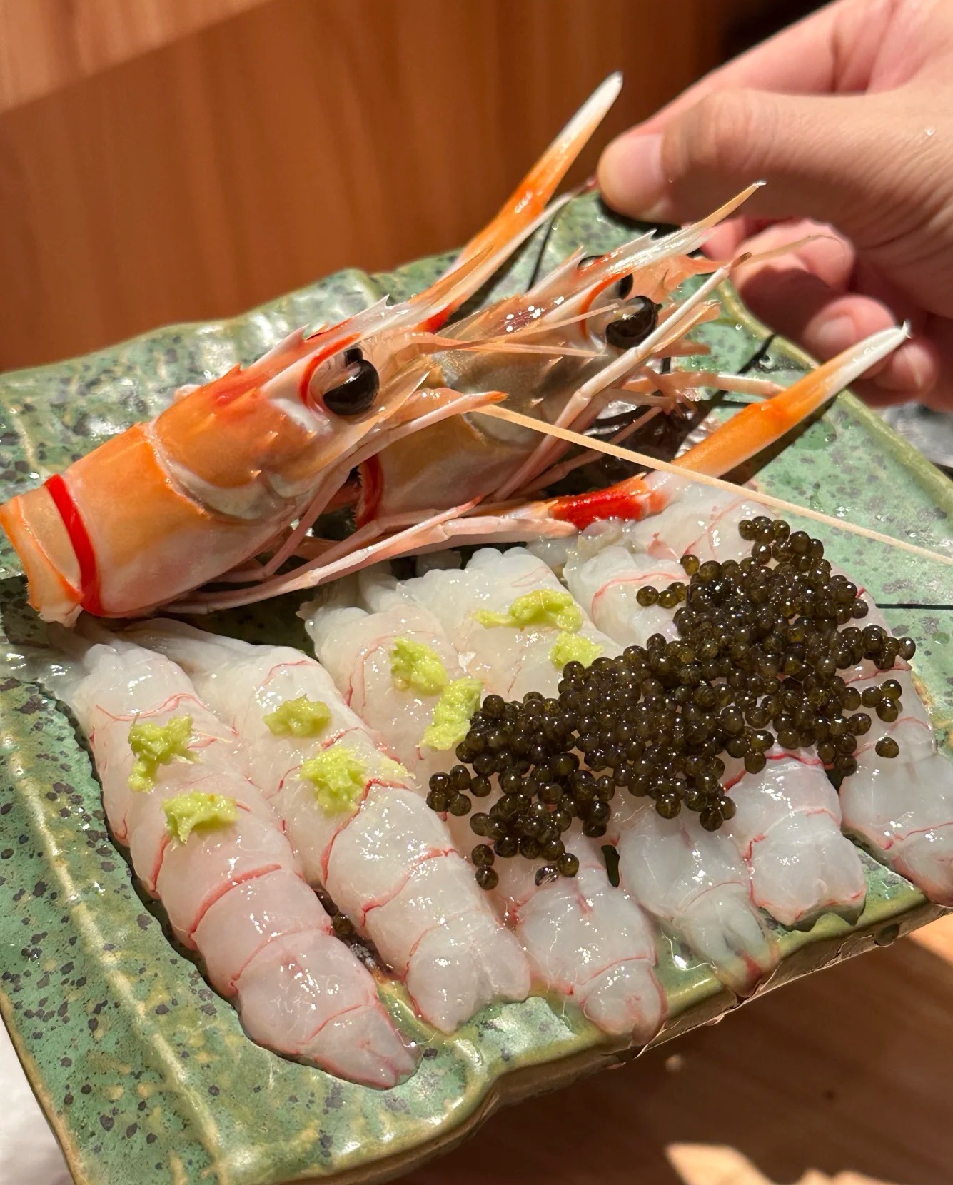 超低温舟山新鲜大号鳌虾刺身东海甜虾鲜活冷冻国产海虾日料食材