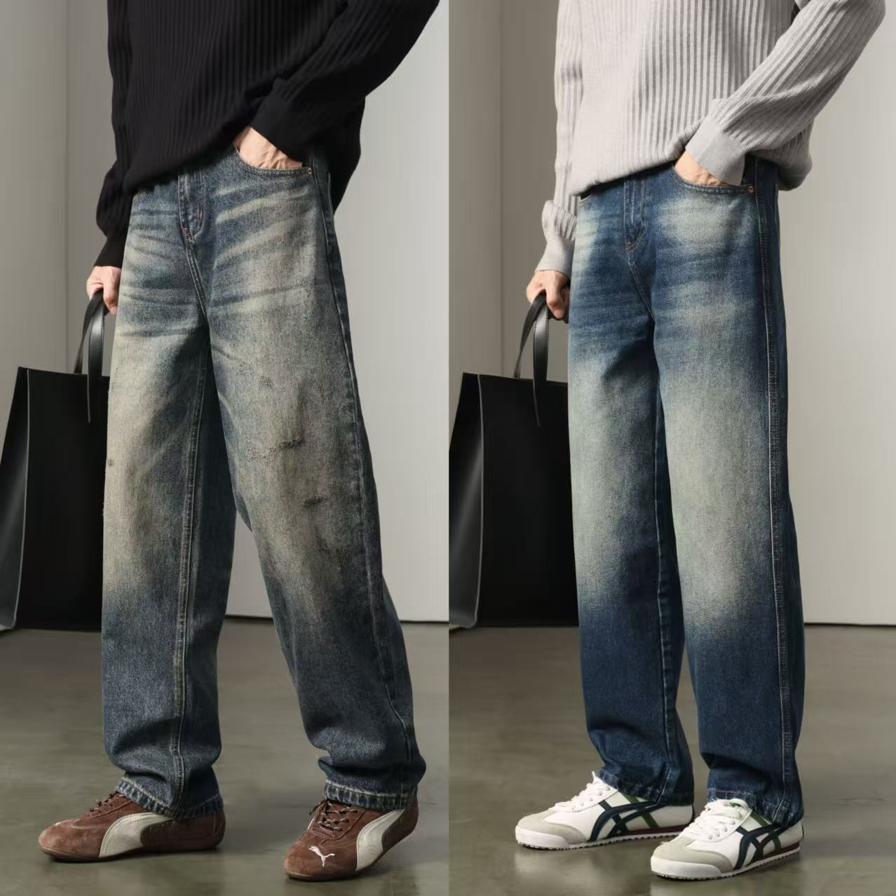 男装清货断码牛仔裤A2