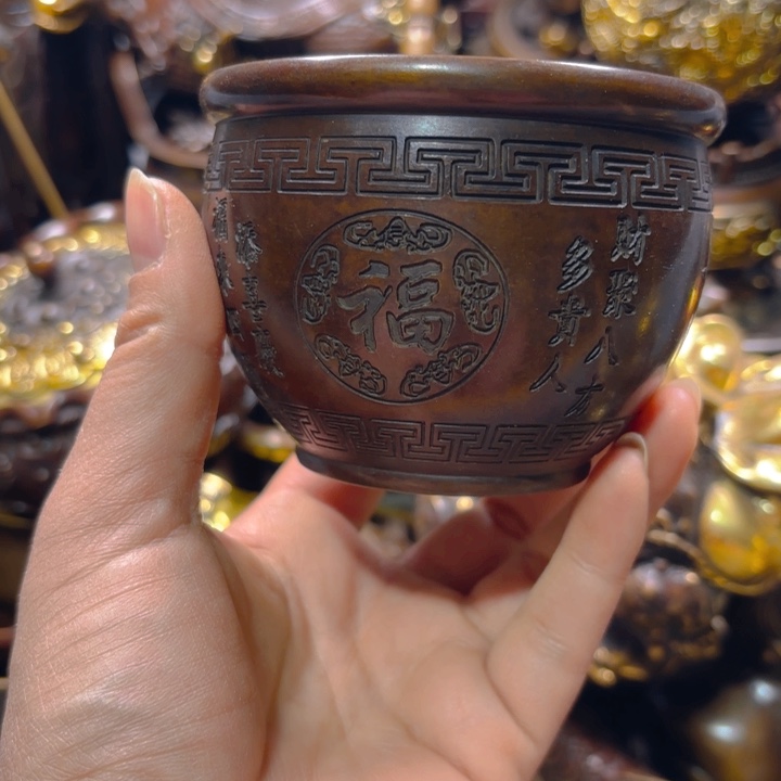 铜器摆件收收藏藏