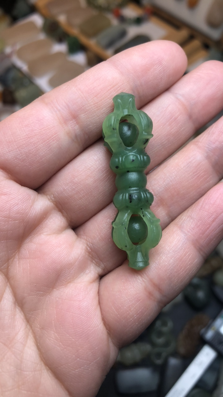 和田玉碧玉金刚杵