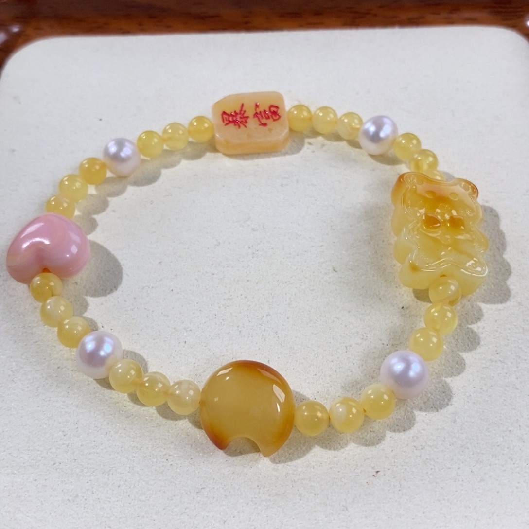 裸石蜜蜡未镶嵌定制