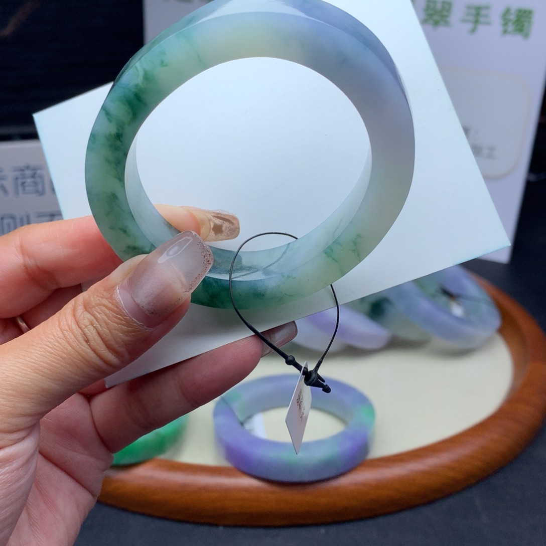 定制翡翠翡翠手镯未镶嵌