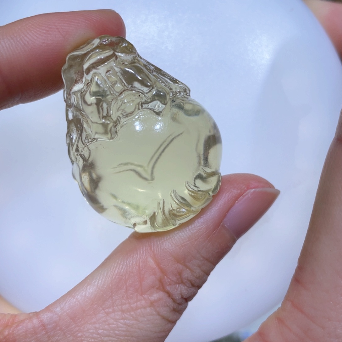 水晶颈饰未镶嵌挂件