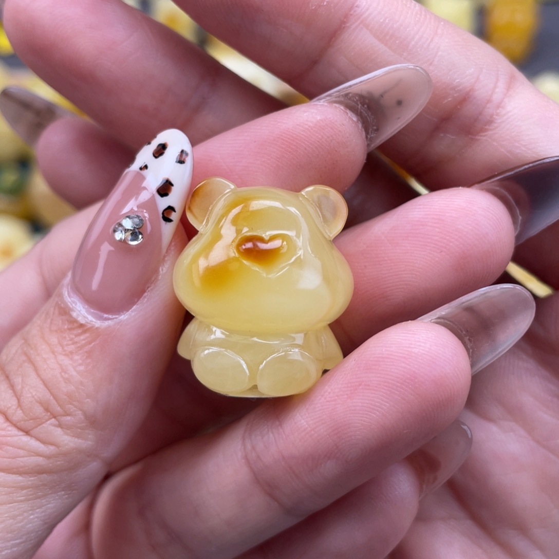 裸石琥珀未镶嵌蜜蜡