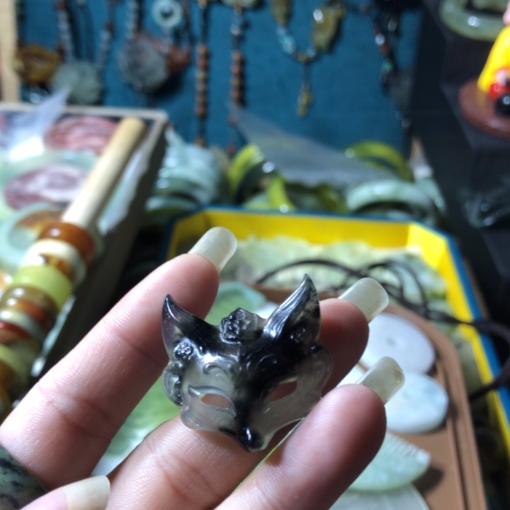 岫玉未镶嵌岫玉戒圈