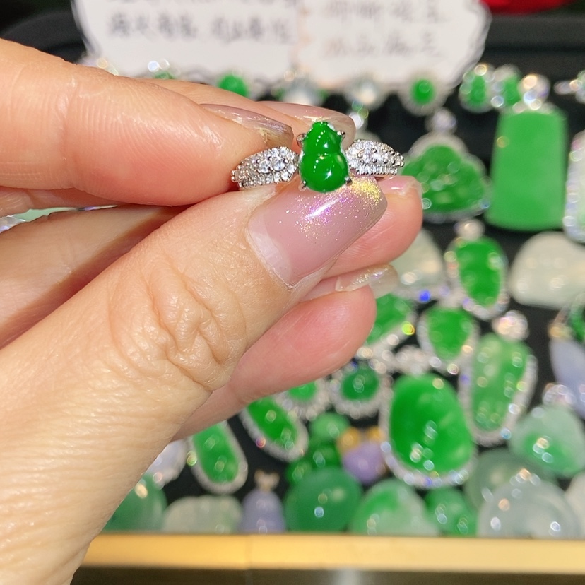 【闪购商品】未镶嵌戒指翡翠天然翡翠