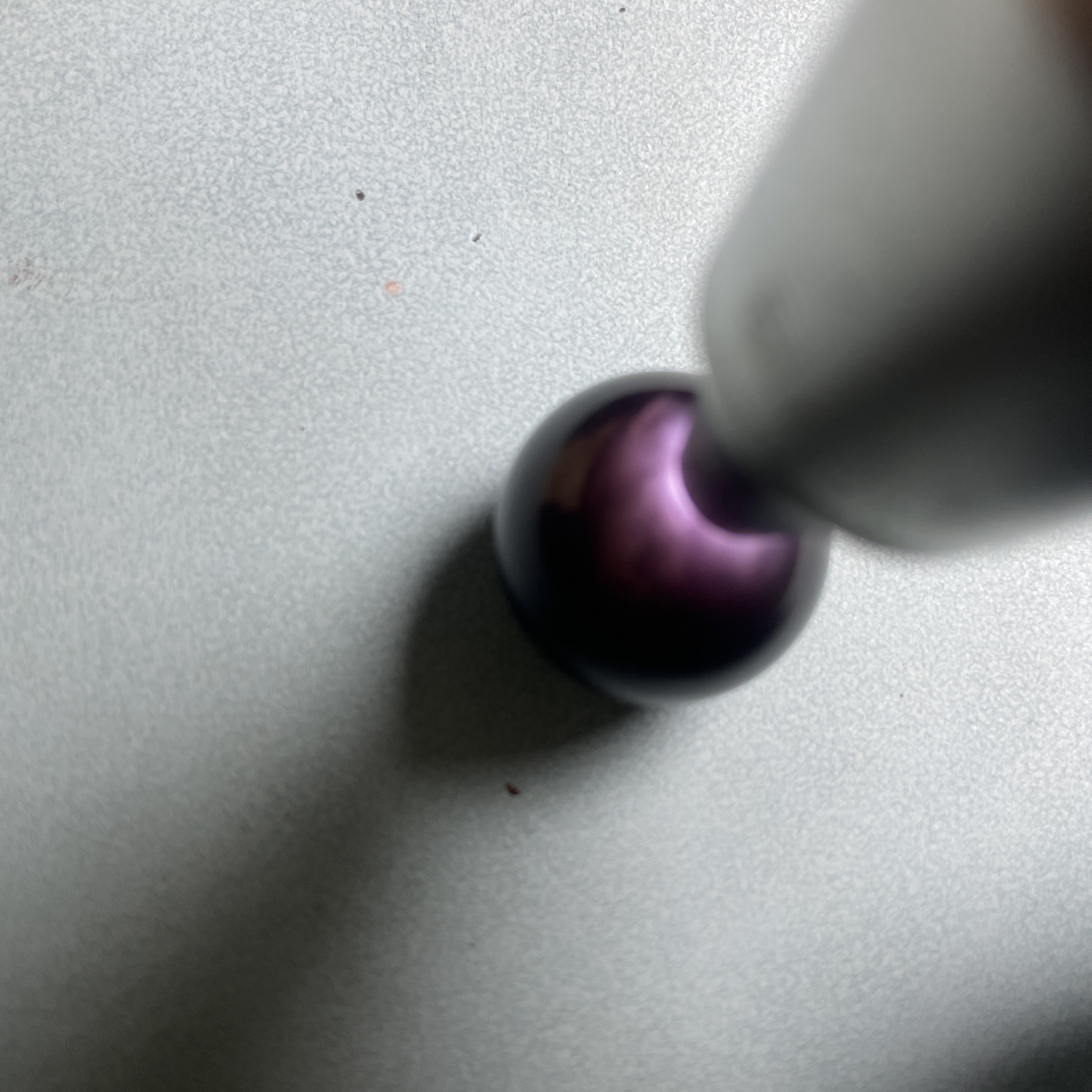 和田玉 卡18 帝王紫 多宝单珠 吊坠 紫罗兰 紫到发黑 无纹裂脏杂