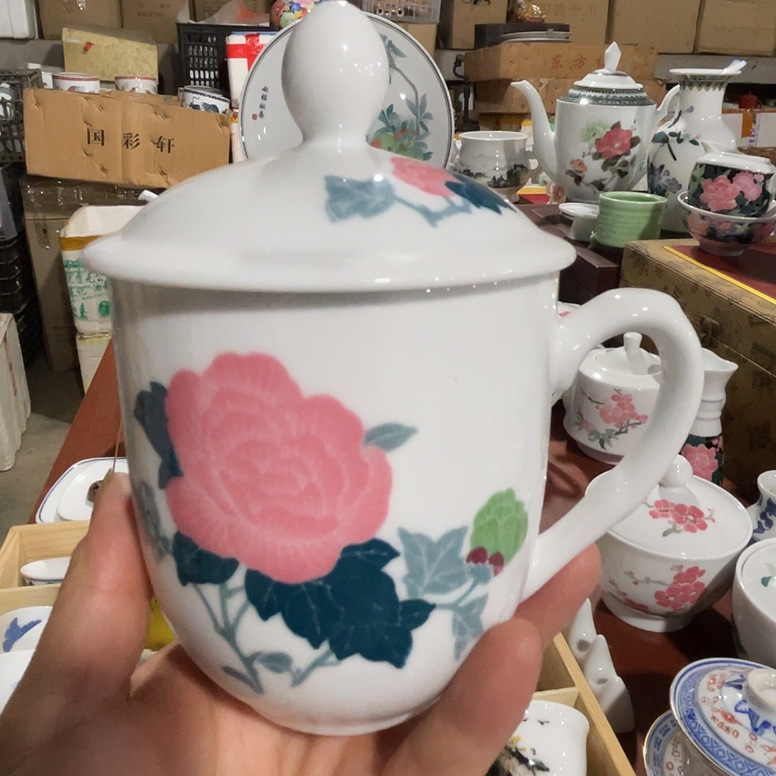 醴陵老厂瓷微瑕慎拍