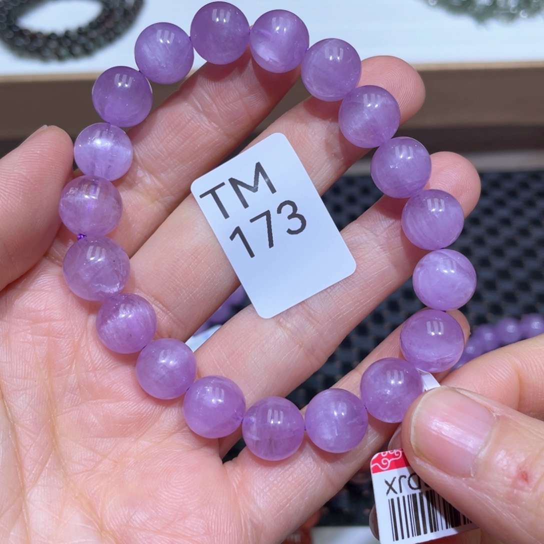 锂辉石手串未镶嵌