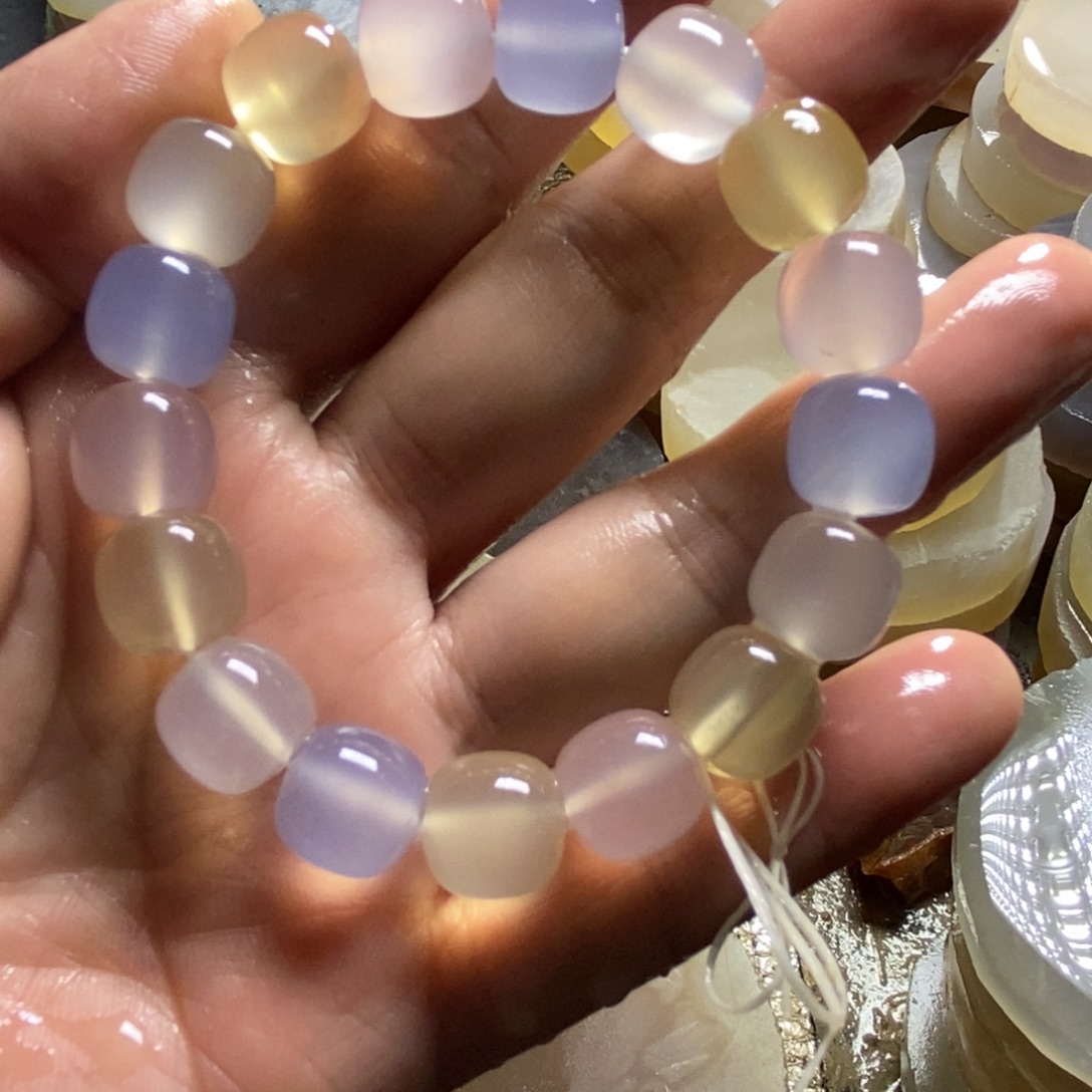 玛瑙/玉髓手链未镶嵌