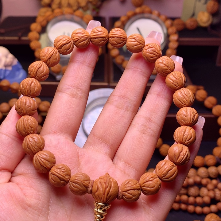 桃核手串超***丽桃核手串