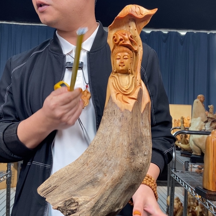 柏木（崖柏）随型摆件