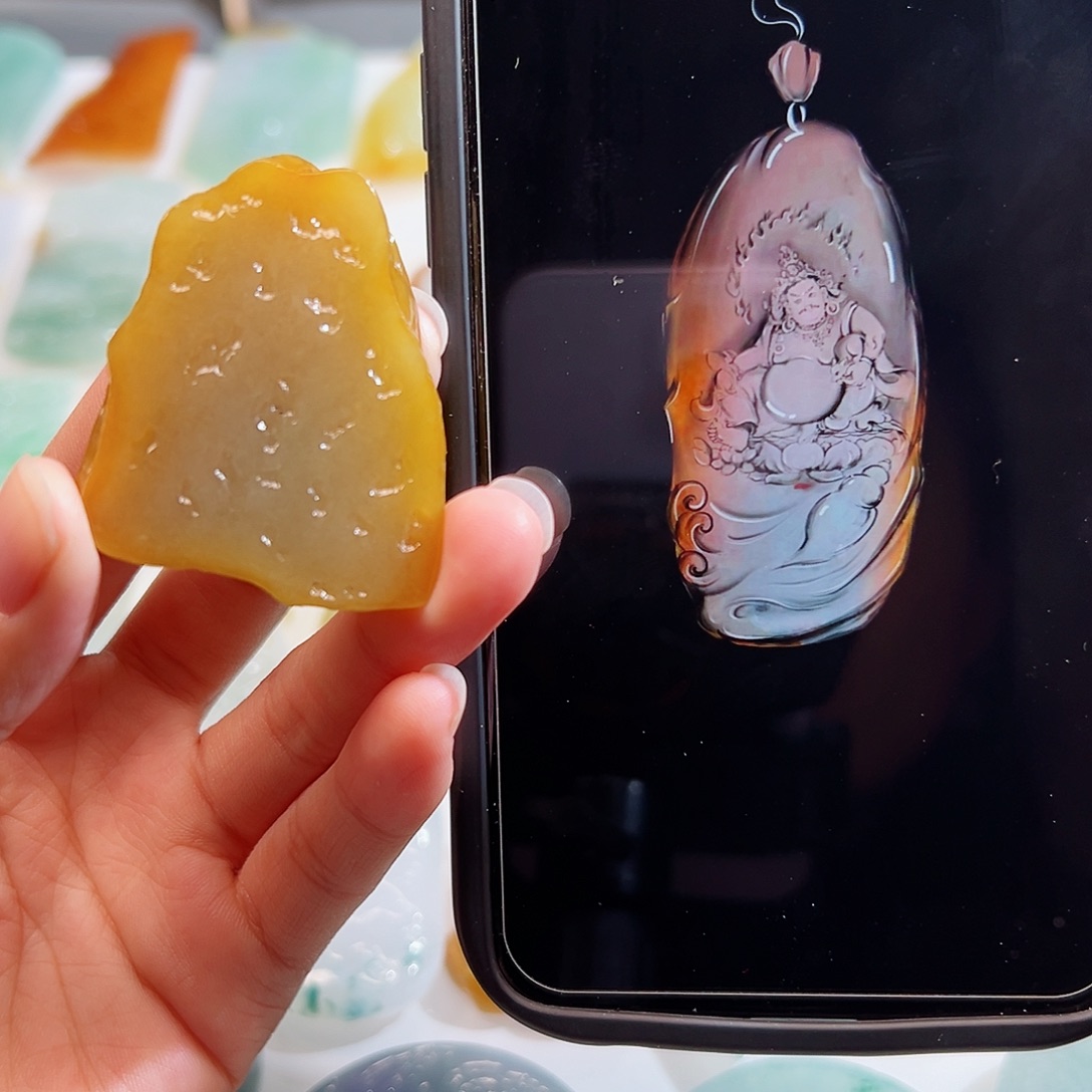 定制翡翠未镶嵌翡翠