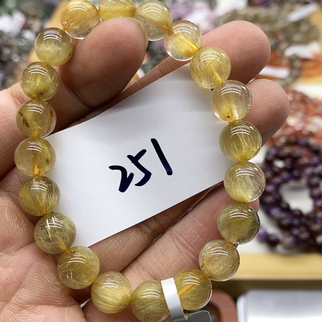 水晶手链未镶嵌天然