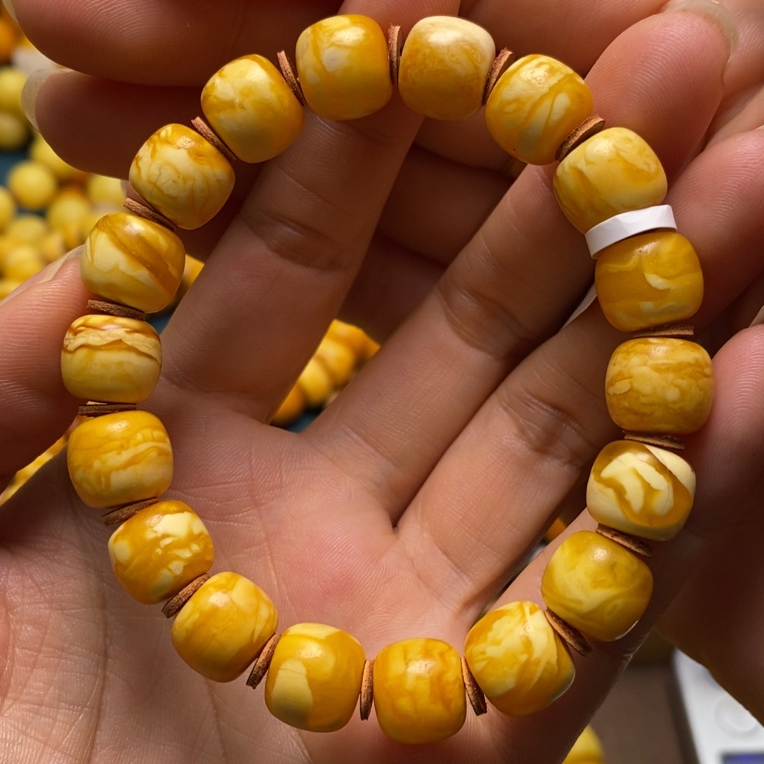 琥珀颈饰未镶嵌10.9加