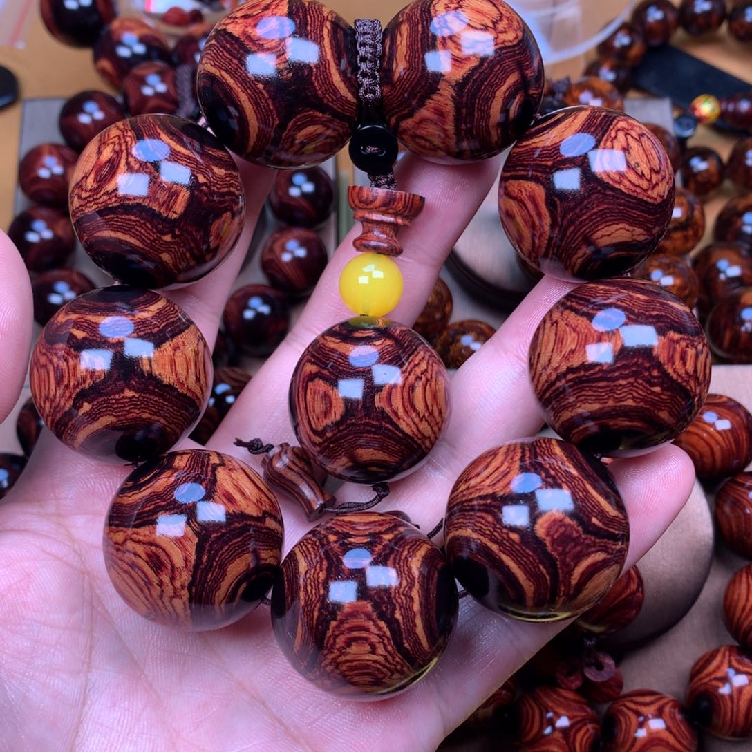 黄花梨/降香黄檀黄花梨手串3.0