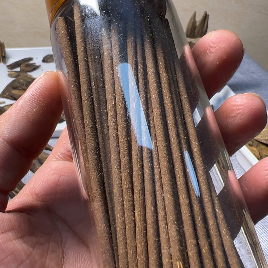 沉香碎屑沉香紫棋手工香50克