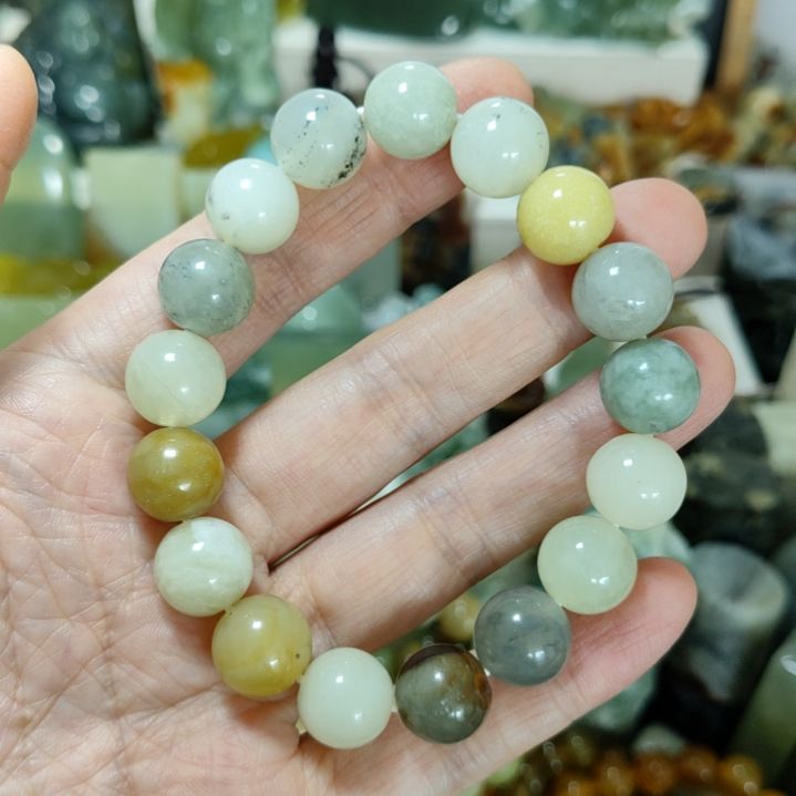 岫玉未镶嵌手串款式手串