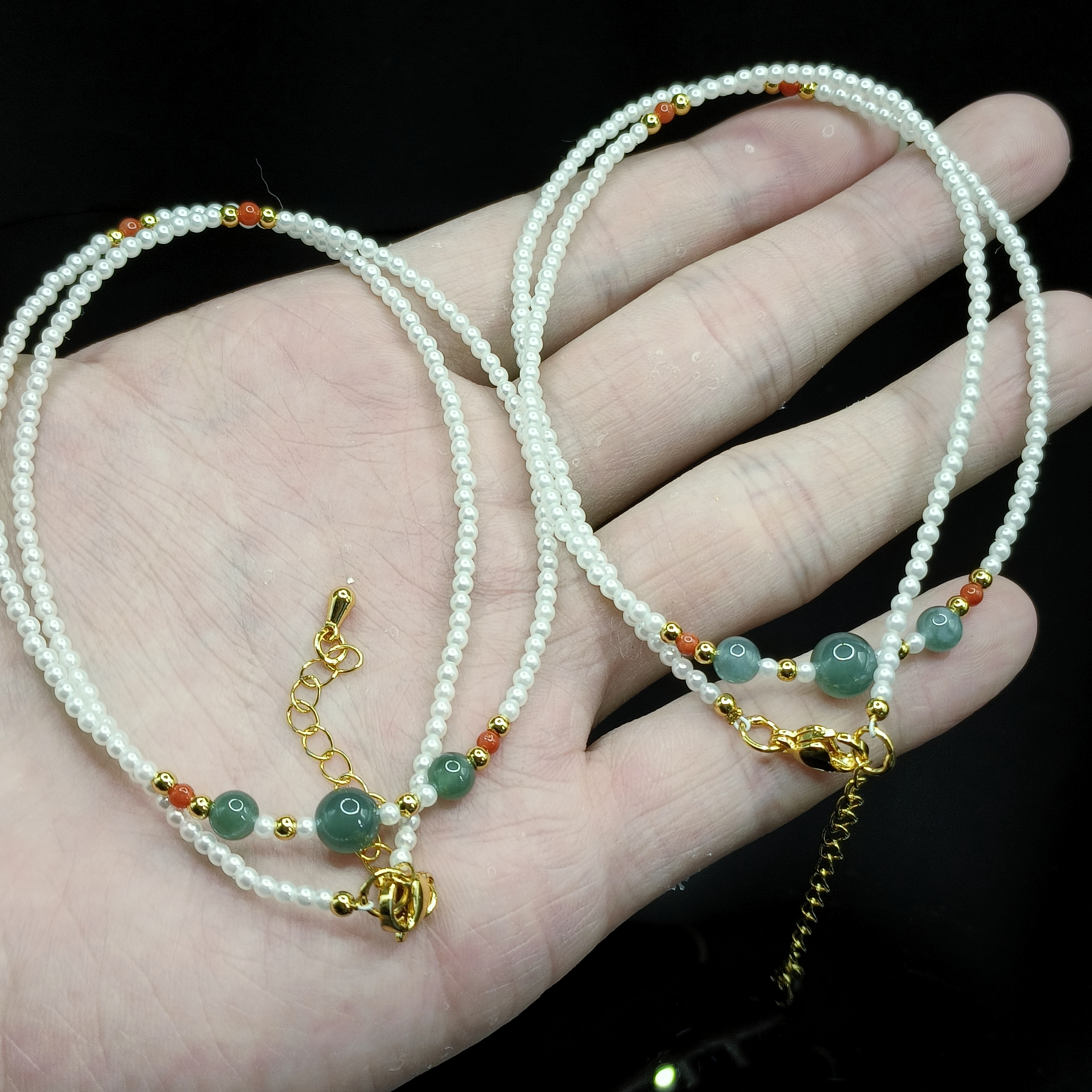 【东北哥精选】贝壳DIY公主链Y8【多样性发其一】约2mm