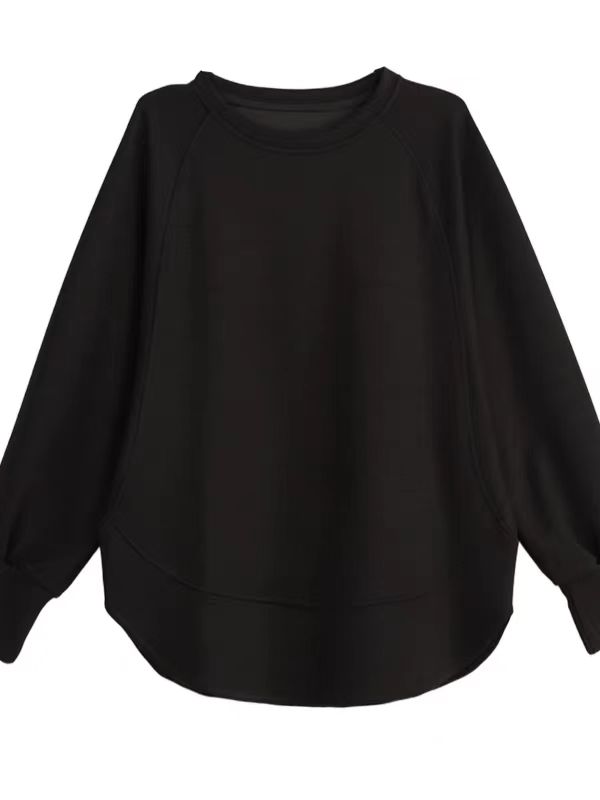 A1551【PINGJIE】2025新款欧货时尚设计感百搭休闲简约卫衣