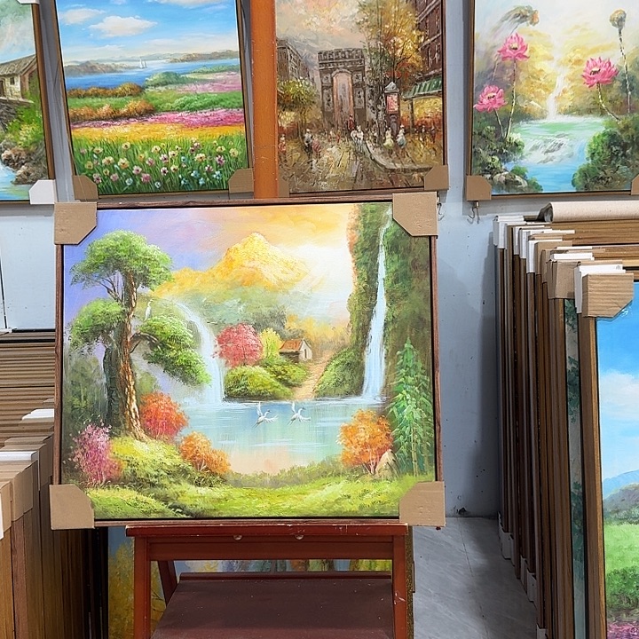 油画5060油画作品展作品展作品集展