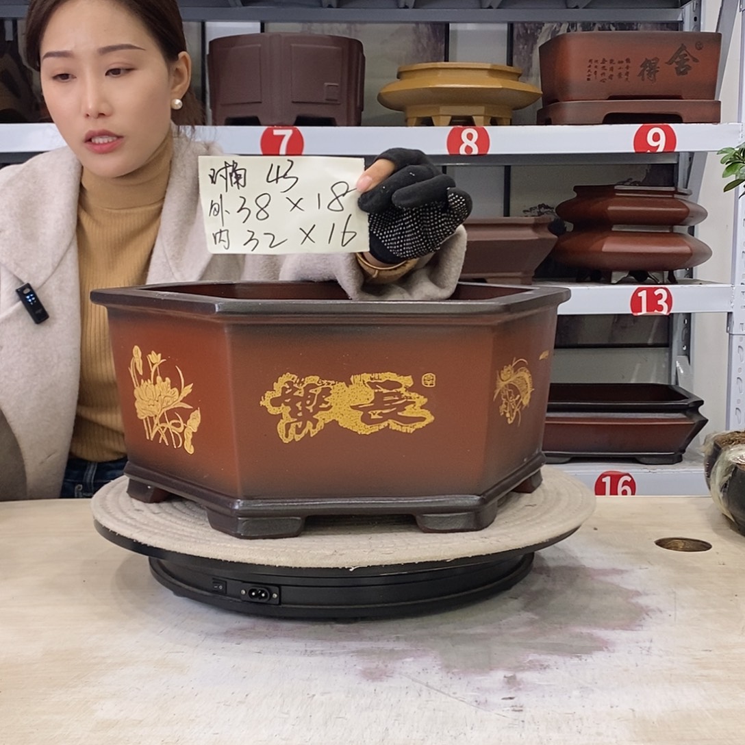 花盆紫砂紫砂花盆