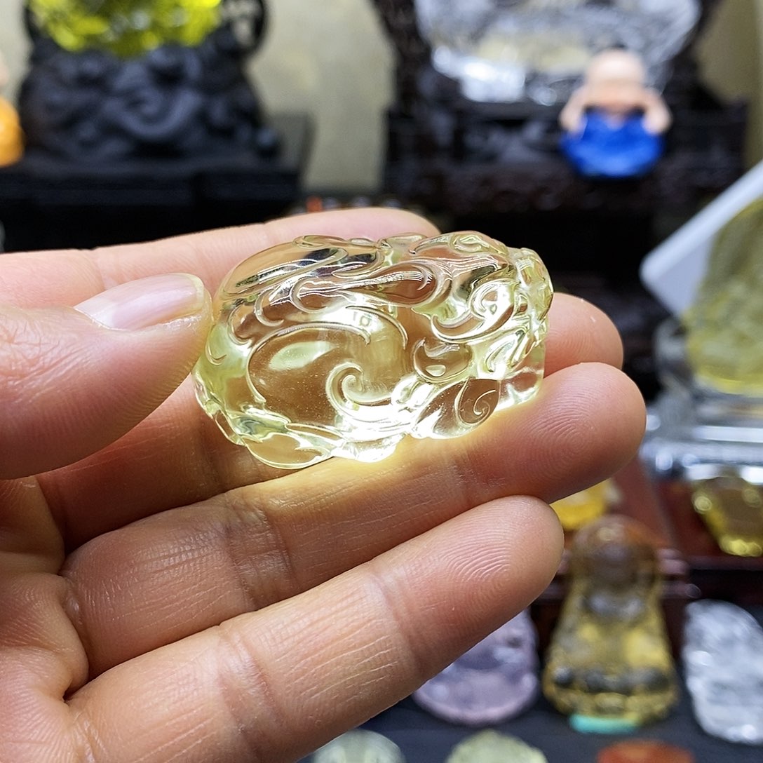 水晶水晶精雕颈饰未镶嵌未镶嵌