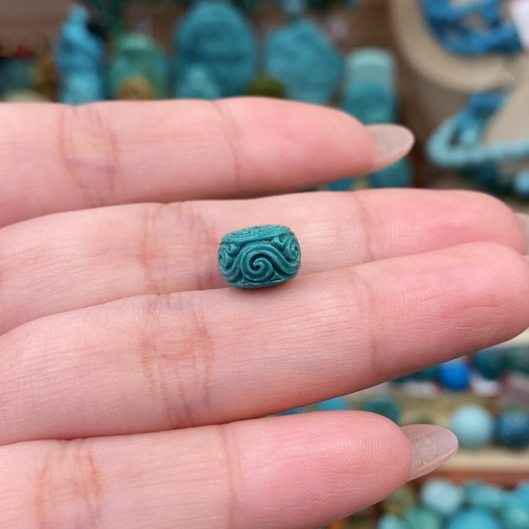 绿松石珠宝奇石未镶嵌