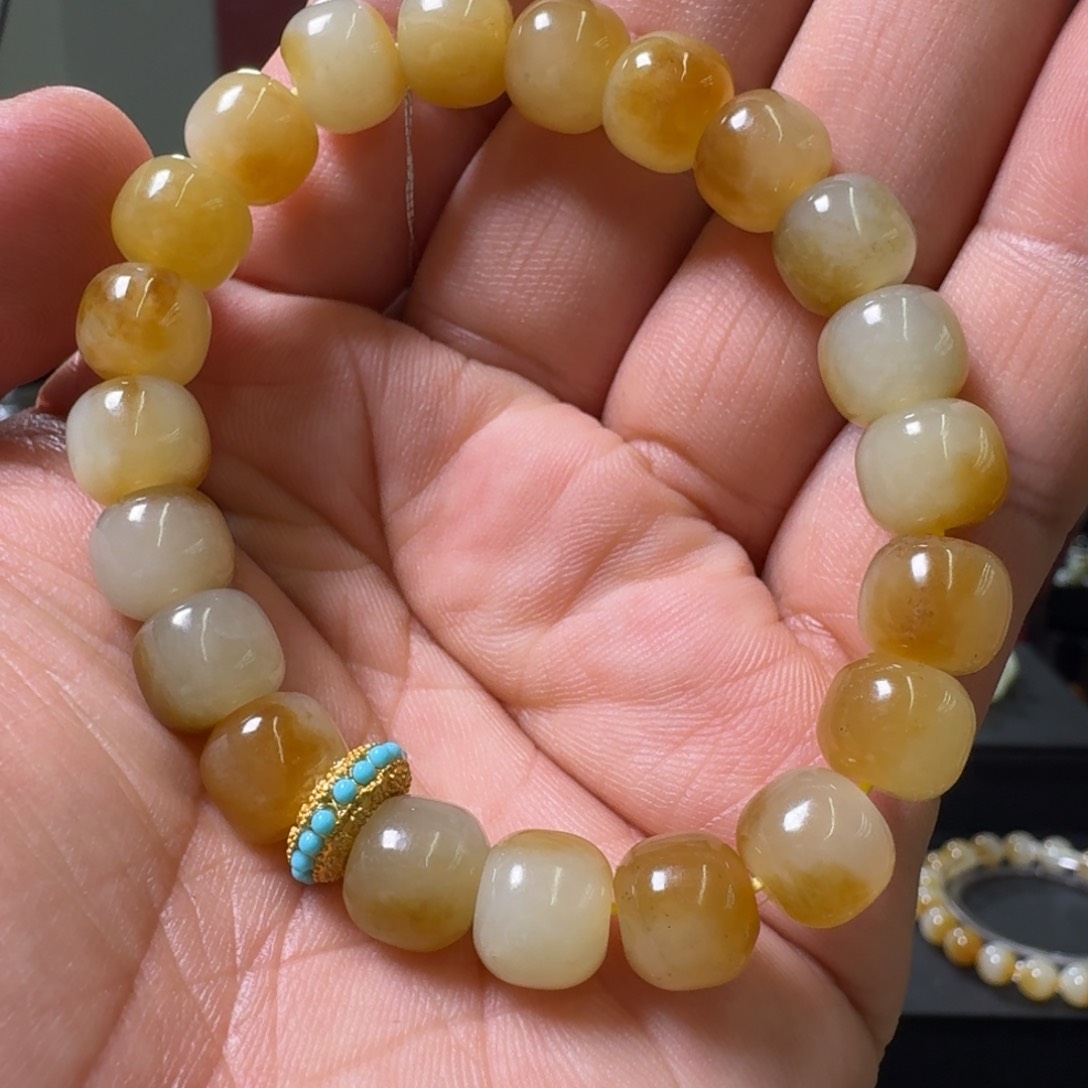 和田玉手链未镶嵌