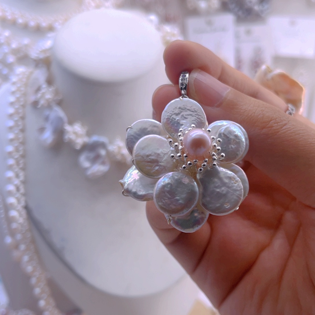 未镶嵌耳饰淡水珍珠