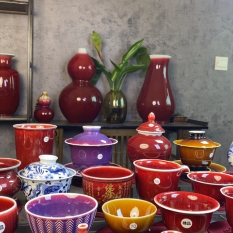 【闪购商品】景德镇名陶坊原矿郎红