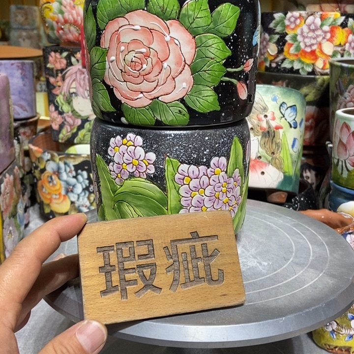 景德镇艺术手绘作品