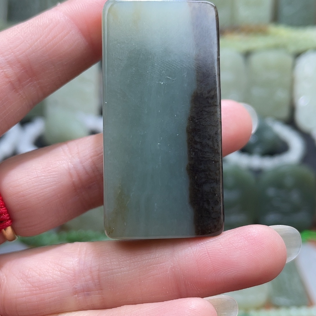 和田玉未镶嵌吊坠(不含链)