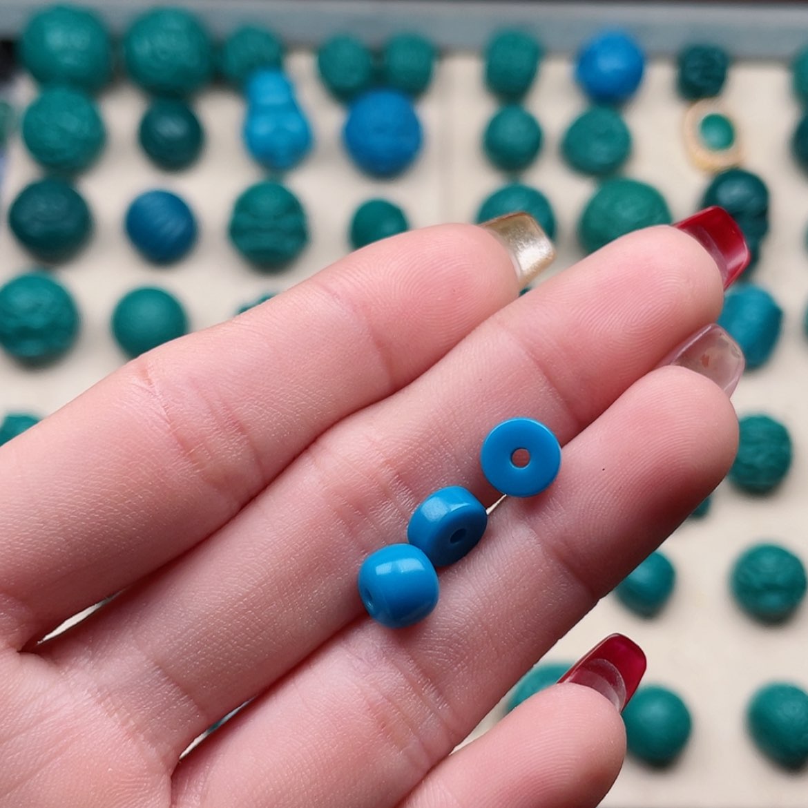 【闪购商品】玻璃颈饰琉璃科技饰品