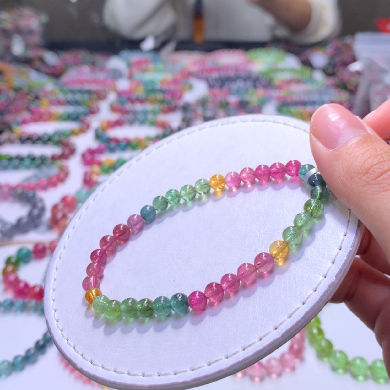 【闪购商品】未镶嵌手串碧玺