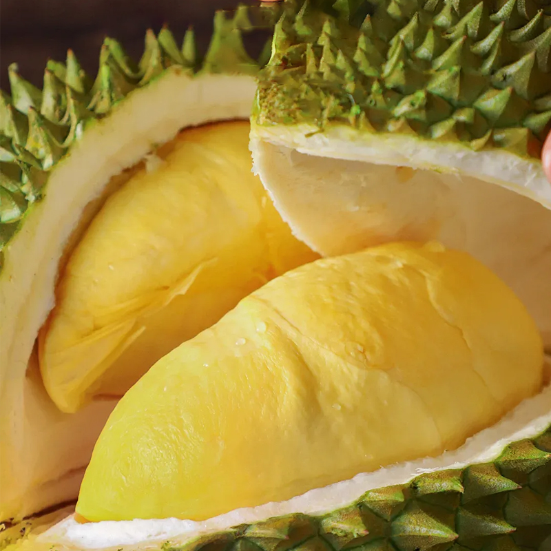  【明日达2号】越南干尧A+榴莲新鲜发货整果3斤+核小肉厚干尧越南社会主义共和国