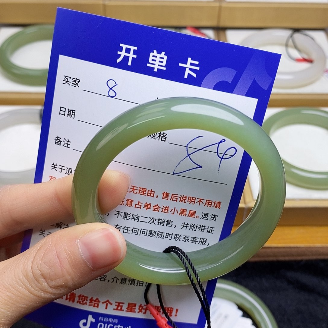 和田玉手镯未镶嵌sy