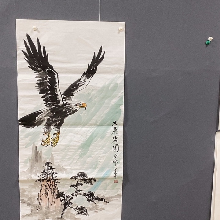 国画段莲军50.100手绘画芯