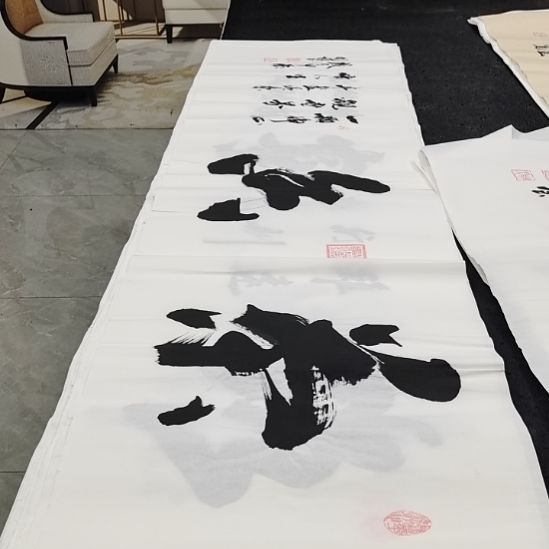 翰墨申国栋老师作品一副